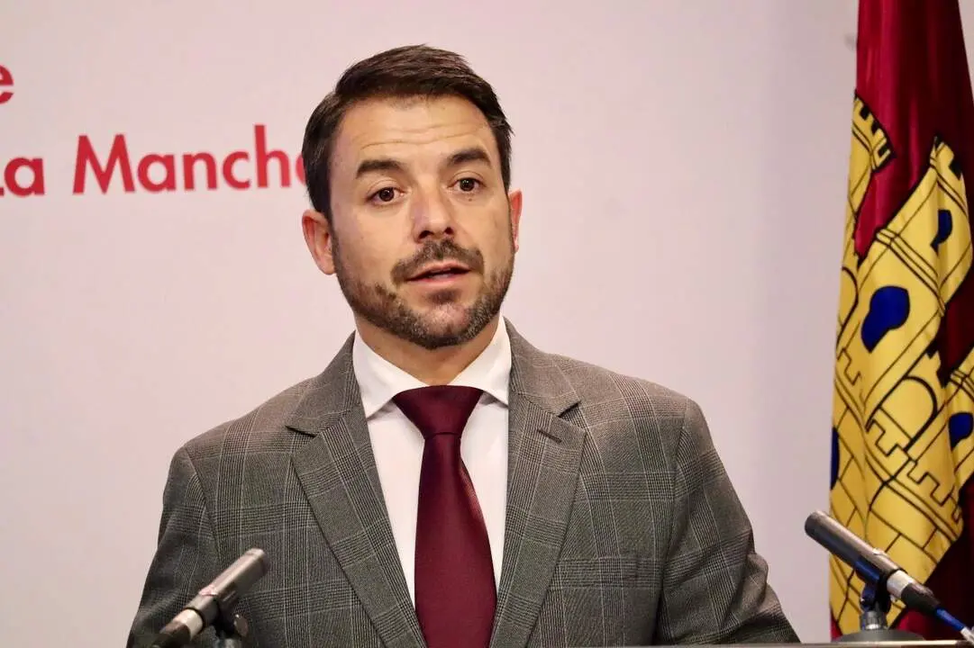 El portavoz del Grupo Parlamentario Vox en las Cortes de Castilla-La Mancha, Iv&aacute;n S&aacute;nchez
