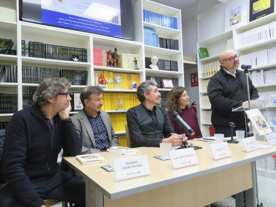 Norberto L&oacute;pez Amado; Juan Carlos Talavera; &Aacute;ngel Solo; Blanca Rivera y Basilio Rodr&iacute;guez Ca&ntilde;ada