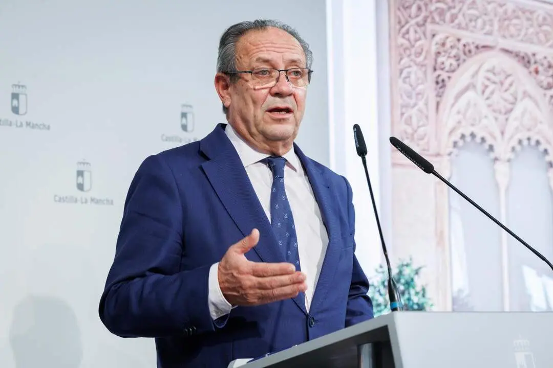 El consejero de Hacienda, Administraciones P&uacute;blicas y Transformaci&oacute;n Digital, Juan Alfonso Ruiz Molina