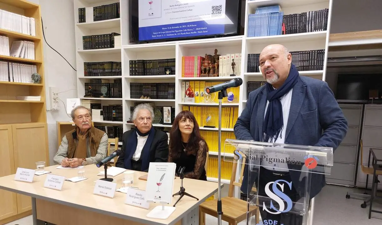 Jos&eacute; Luis Mar&iacute;n Aranda, Francisco Guti&eacute;rrez Carbajo, Marisol Esteban y Basilio Rodr&iacute;guez Ca&ntilde;ada