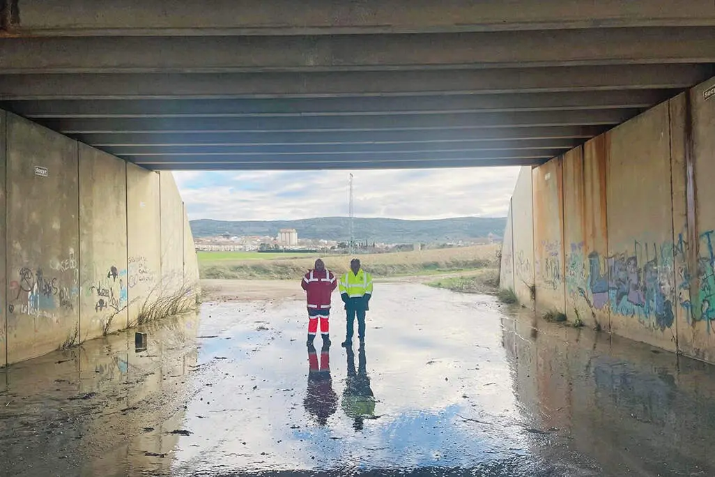 A las seis de la tarde el agua hab&iacute;a sido retirada en su pr&aacute;ctica totalidad