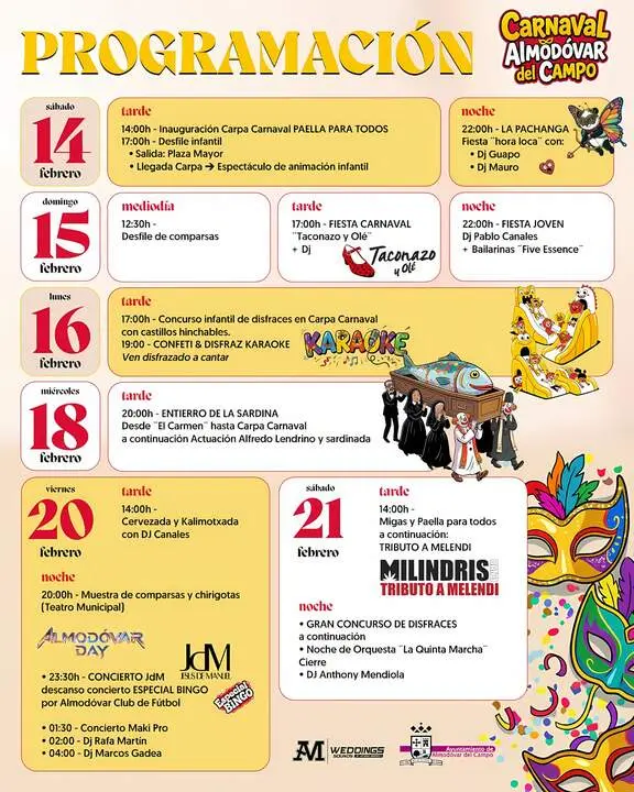 Pasqu&iacute;n con las actividades programadas