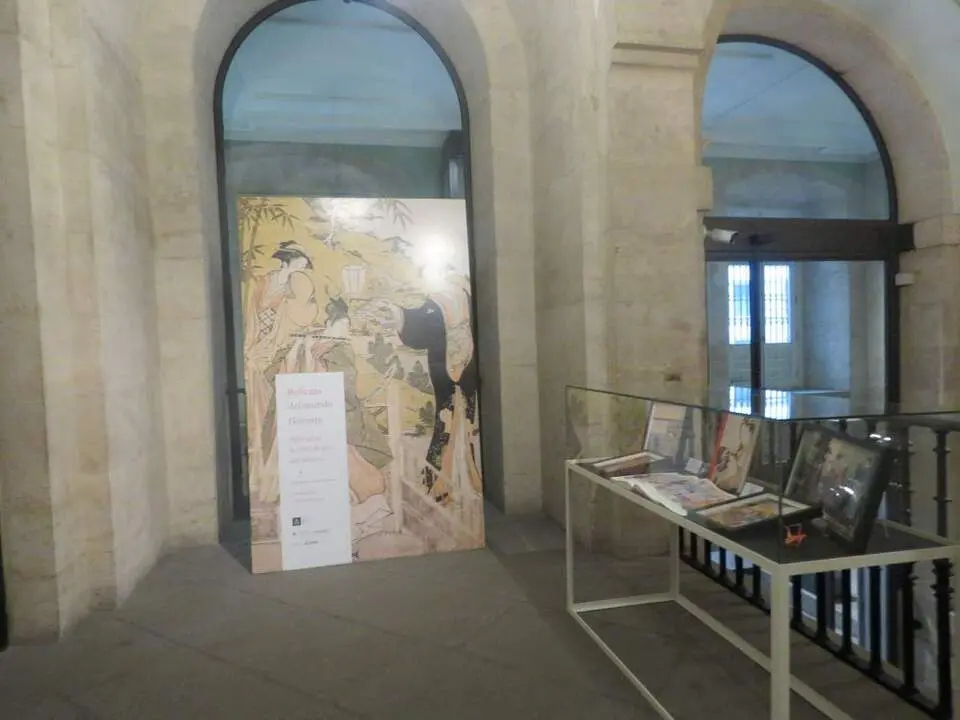 La presentaci&oacute;n de la exposici&oacute;n Bellezas del mundo flotante. Bijin-ga en la edad de oro del ukiyo-e Colecci&oacute;n Pasamar-Onila tuvo lugar en la Real Academia de Bellas Artes de San Fernando (RABASF)