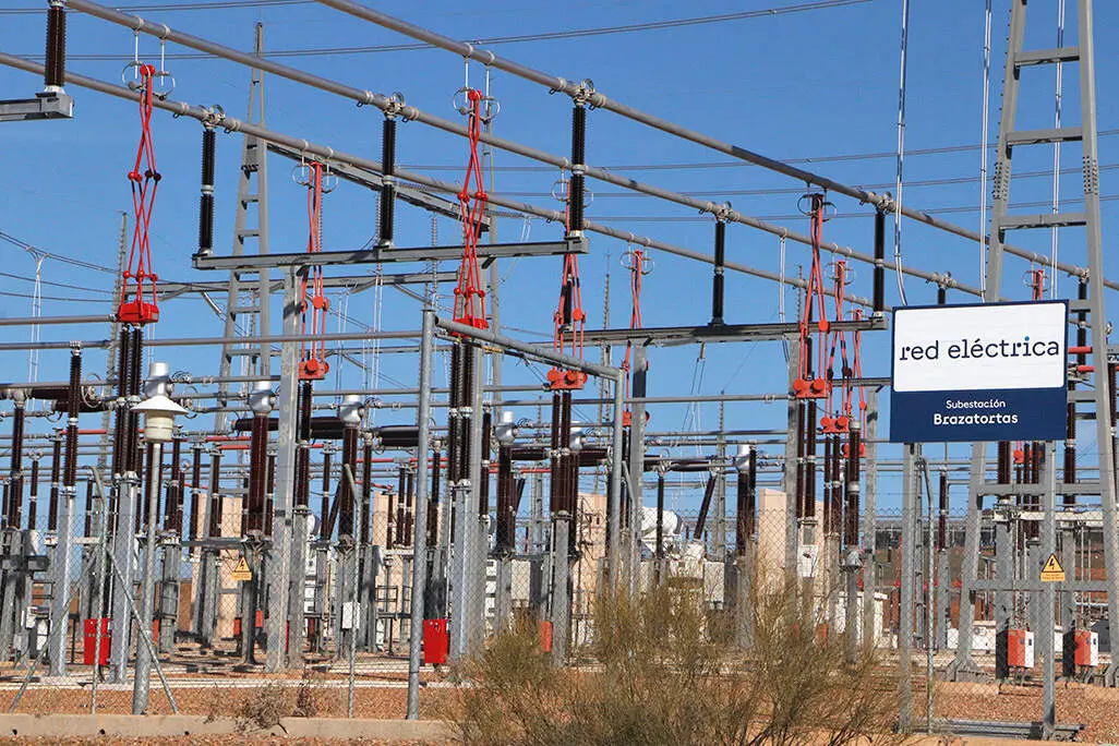Subestaci&oacute;n de Brazatortas de Red El&eacute;ctrica