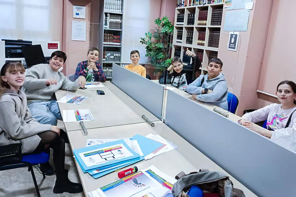 El encuentro ten&iacute;a lugar en depedencias de la Biblioteca Municipal _Medrano_