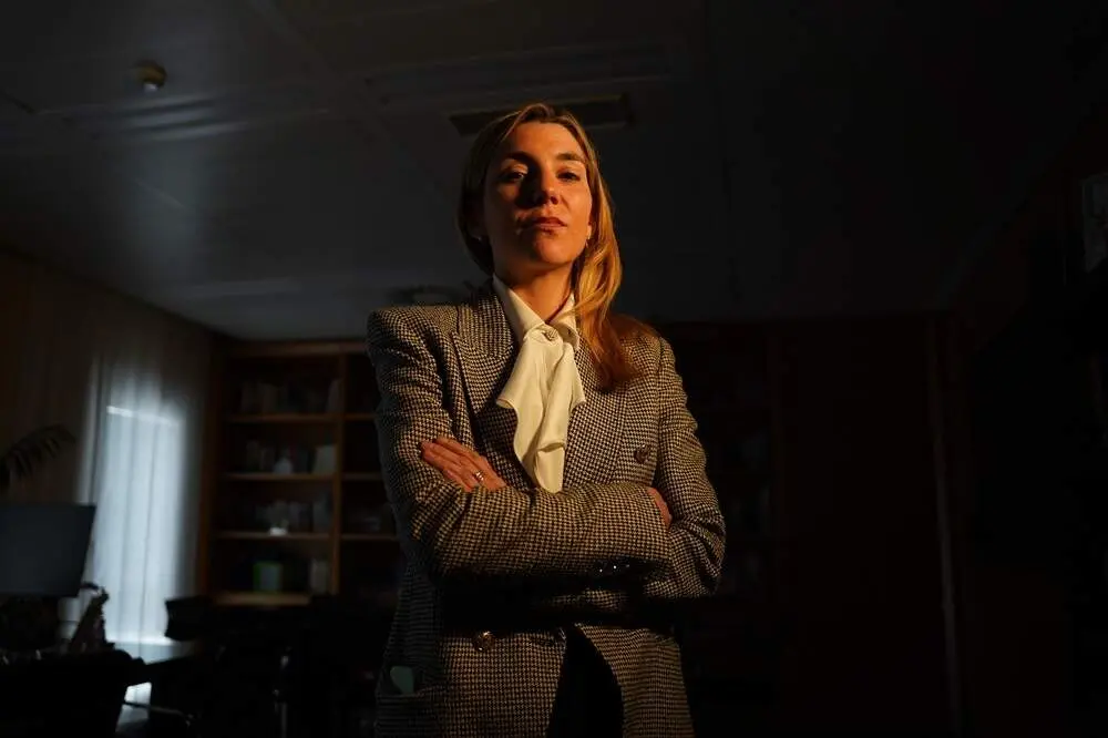 La m&eacute;dica Helena S&aacute;nchez