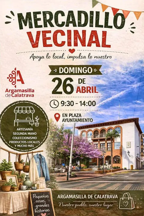 Cartel de la cita programada para este domingo