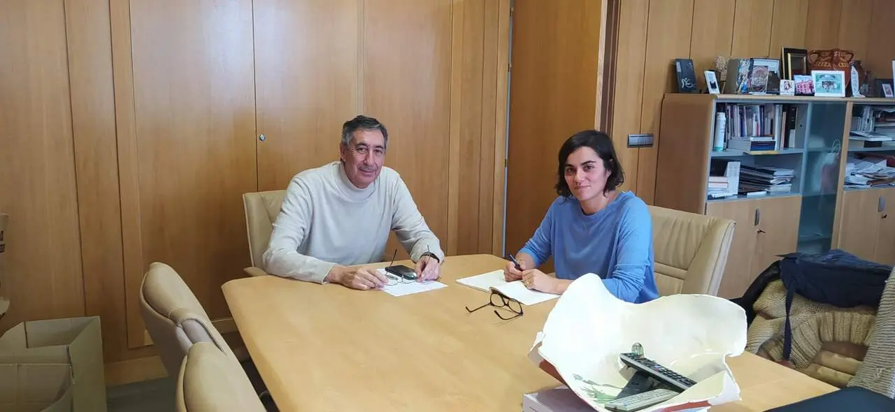 Reunion con delegado Educaci&oacute;n