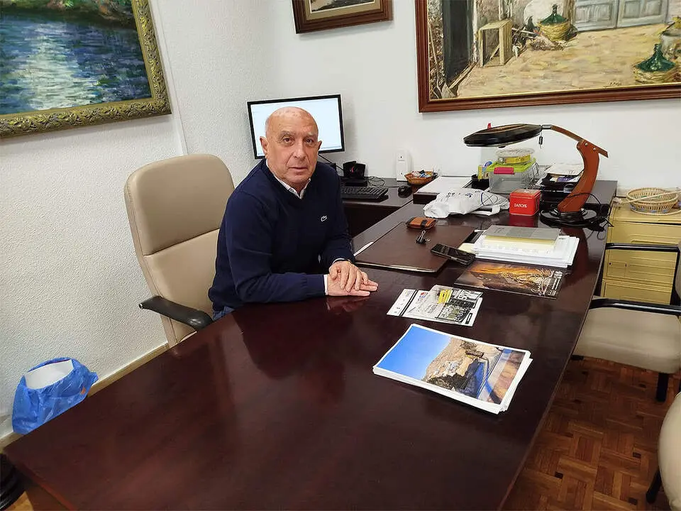 C&aacute;ndido Barba Ruedas, alcalde de Aldea del Rey