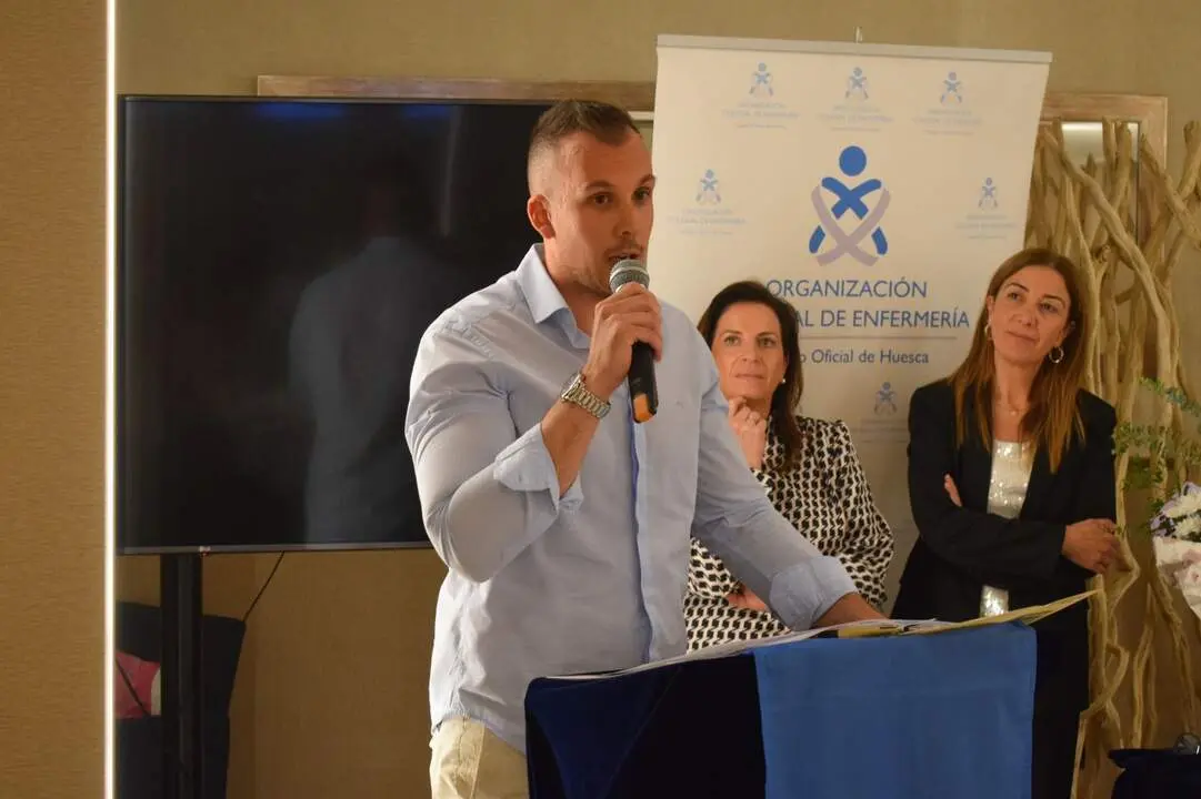 Alberto Alcazar, premio investigaci&oacute;n Enfermeria AP Huesca