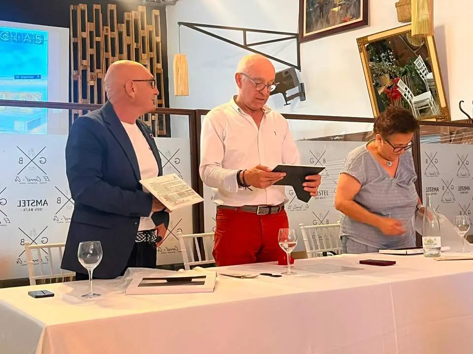 Andr&eacute;s C&aacute;rdenas, Alberto Jurado y Rosa Su&ntilde;&eacute;