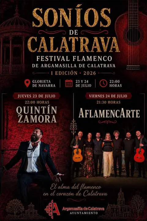 Cartel del evento flamenco