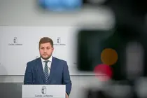 El consejero de Fomento, Nacho Hernando