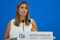 La secretaria general y portavoz parlamentaria del Partido Popular de Castilla-La Mancha, Carolina Agudo