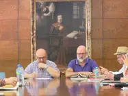 El acto Escritores por la Paz tuvo lugar en la Facultad de Filolog&iacute;a de la Universidad Complutense de Madrid (UCM)