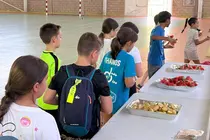 Desayuno saludable en el Campus Mutideporte