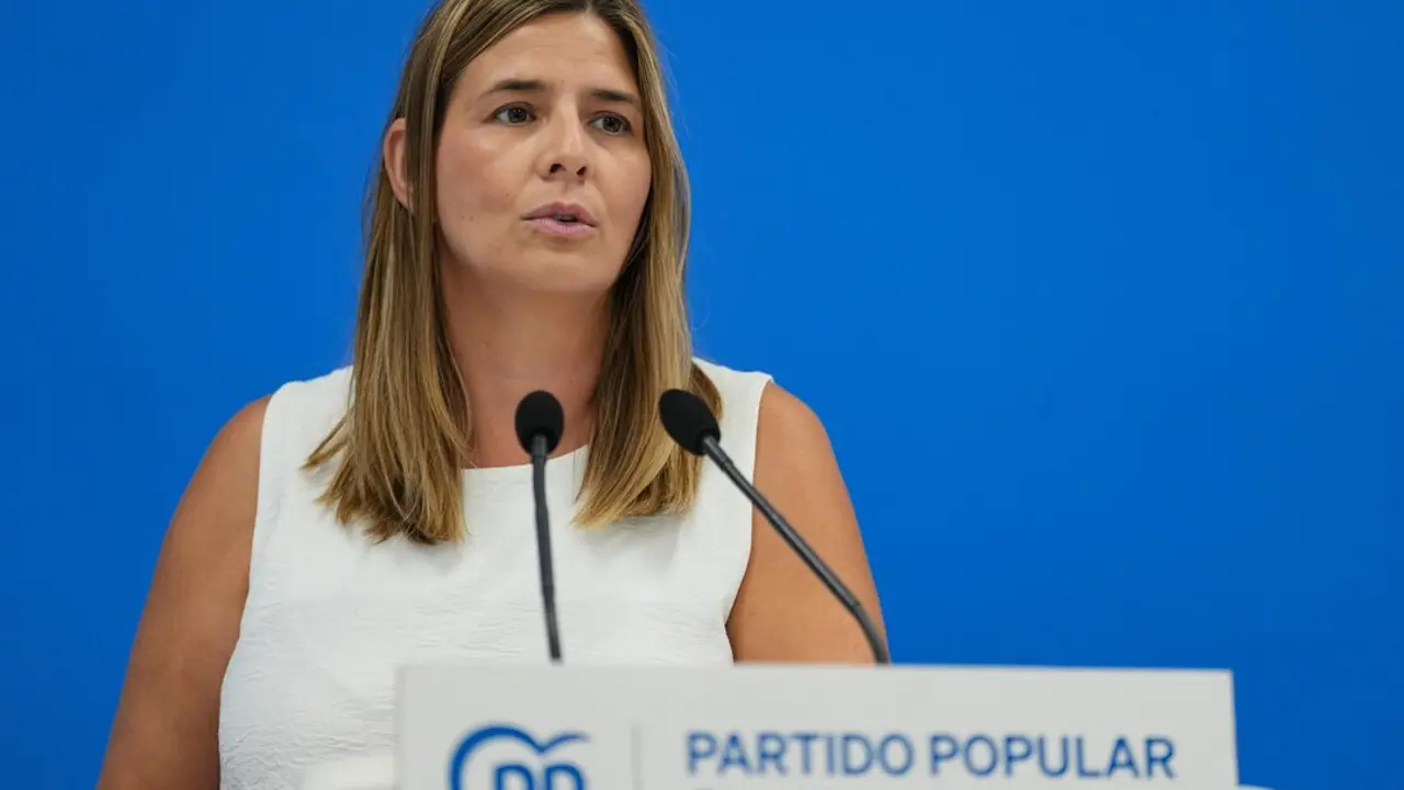 La secretaria general y portavoz parlamentaria del Partido Popular de Castilla-La Mancha, Carolina Agudo