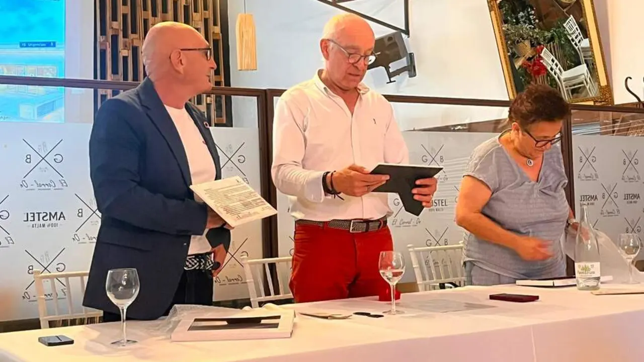 Andr&eacute;s C&aacute;rdenas, Alberto Jurado y Rosa Su&ntilde;&eacute;