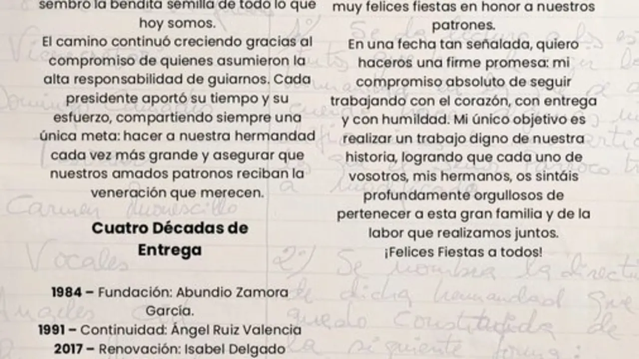 Historia de la Hermandad
