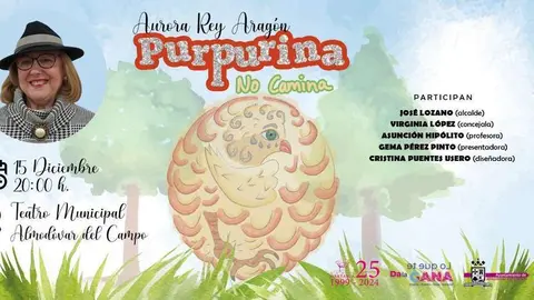 Invitaci&oacute;n Purpurina no Camina