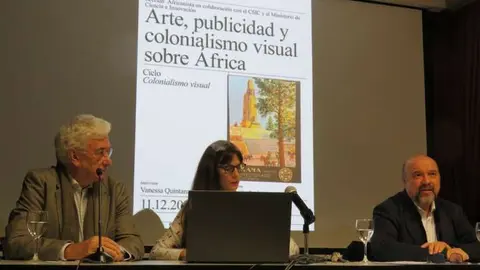 Miguel &Aacute;ngel Puig Samper, Vanessa Quintanar Cabello y Basilio Rodriguez Ca&ntilde;ada