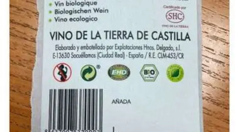 Etiqueta de vino