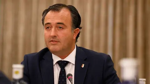 El presidente de Vox en las Cortes de Castilla-La Mancha, David Moreno