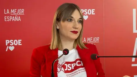 La secretaria general de Juventudes Socialistas en Ciudad Real, Mar&iacute;a Montes