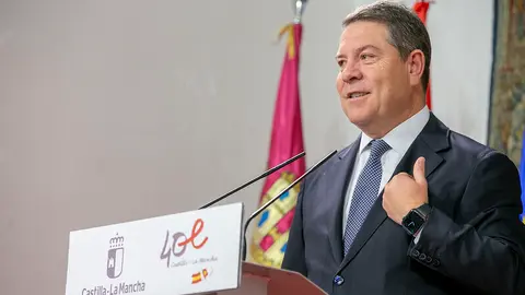 El jefe del Gobierno auton&oacute;mico, Emiliano Garc&iacute;a-Page
