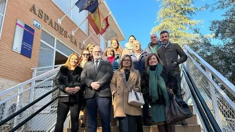 La nueva Junta Directiva de Aspades-La Laguna de Puertollano