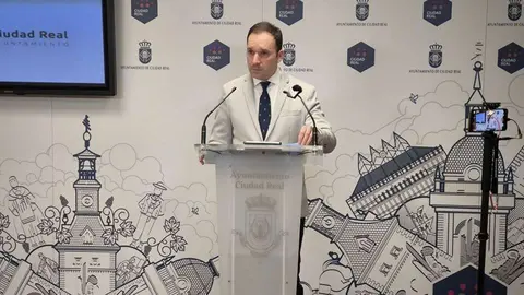 El portavoz del equipo de Gobierno de Ciudad Real, Guillermo Arroyo