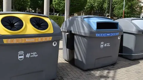 Contenedores en Puertollano