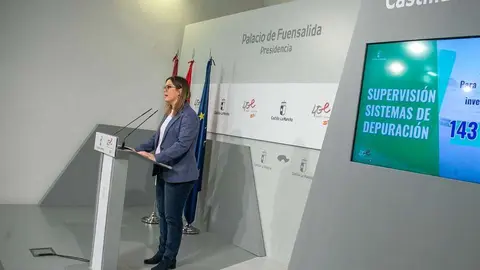 La consejera portavoz, Esther Padilla
