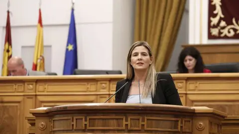 La secretaria general y portavoz parlamentaria del Partido Popular de Castilla-La Mancha, Carolina Agudo