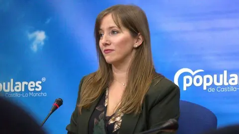 La secretaria de la mesa de las Cortes de Castilla-La Mancha y diputada regional del PP-CLM, Tania Andicoberry