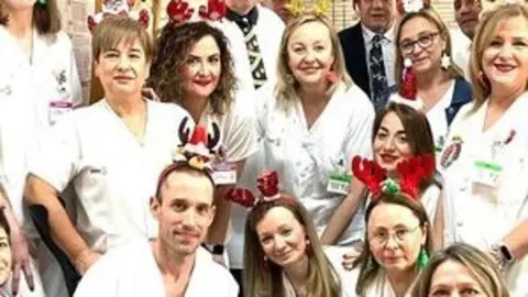 Villancico del Servicio de Rehabilitaci&oacute;n y Fisioterapia del Hospital &lsquo;Santa B&aacute;rbara&rsquo; de Puertollano
