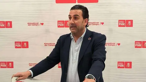 Miguel &Aacute;ngel F&uacute;nez, portavoz del Grupo Municipal Socialista de Almod&oacute;var del Campo