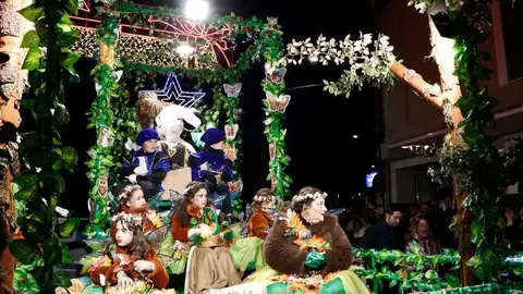 Gaspar, en la carroza de Cruz Roja, con motivo de fantas&iacute;a natural