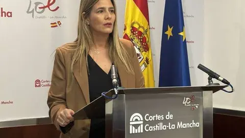 La secretaria general del Partido Popular de Castilla-La Mancha, Carolina Agudo