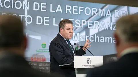 El presidente auton&oacute;mico, Emiliano Garc&iacute;a-Page