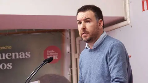 El diputado del grupo socialista en las Cortes de Castilla-La Mancha, Antonio S&aacute;nchez Requena