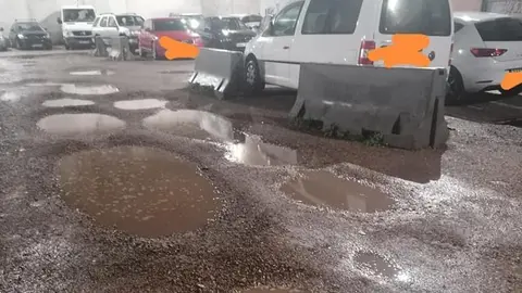 Aparcamiento disuasorio de la calle Ca&ntilde;as