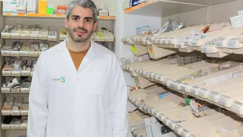El farmac&eacute;utico hospitalario de Albacete, Sergio Plata