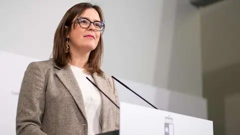 La consejera portavoz, Esther Padilla
