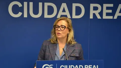 La secretaria general del Grupo Parlamentario Popular en las Cortes de Castilla-La Mancha, Lola Merino