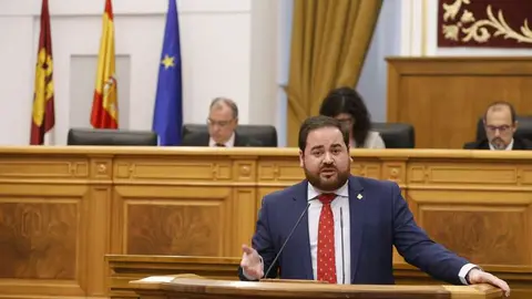 El portavoz de Bienestar Social del grupo socialista en las Cortes de Castilla-La Mancha, Pablo Camacho