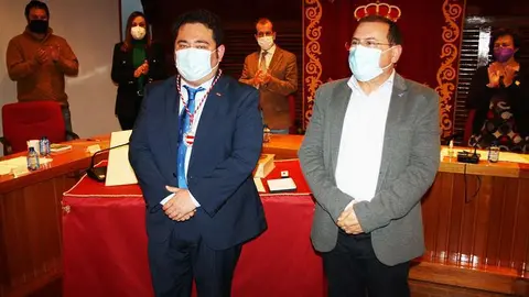 Imagen de archivo de F&eacute;lix Canal junto a Adolfo Mu&ntilde;iz