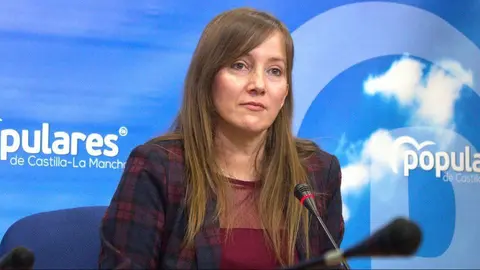 La secretaria de la mesa de las Cortes de Castilla-La Mancha y diputada regional del PP-CLM, Tania Andicoberry