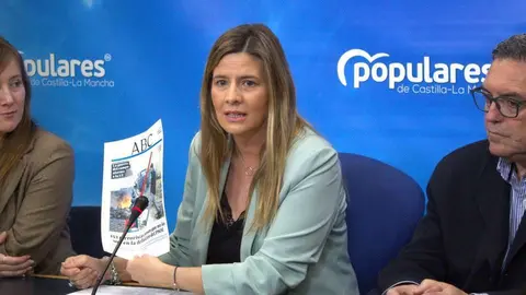 La secretaria general y portavoz parlamentaria del Partido Popular de Castilla-La Mancha, Carolina Agudo