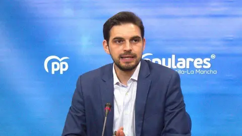 El portavoz regional y diputado auton&oacute;mico del PP en las Cortes de Castilla-La Mancha, Santiago Serrano